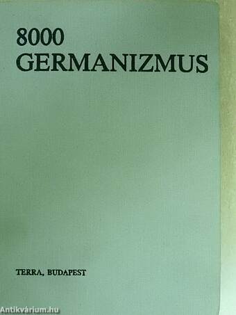 8000 germanizmus