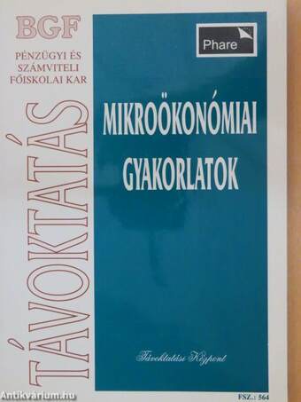 Mikroökonómiai gyakorlatok