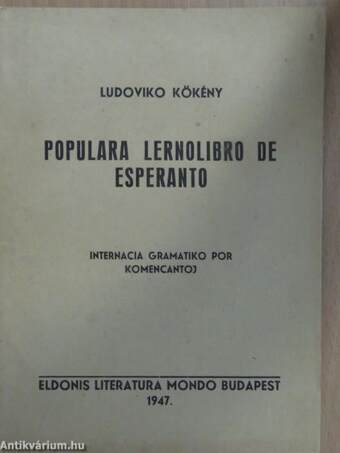 Populara Lernolibro de Esperanto