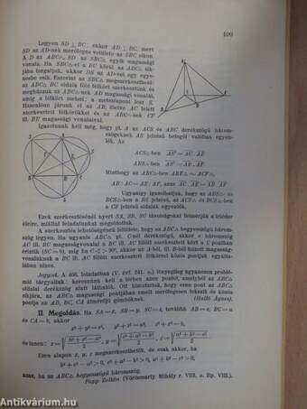 Középiskolai matematikai és fizikai lapok 1933. december 15.