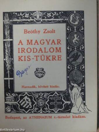 A magyar irodalom kis-tükre