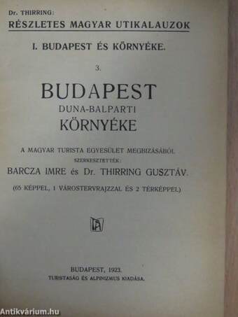 Budapest Duna-balparti környéke