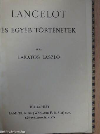 Lancelot és egyéb történetek