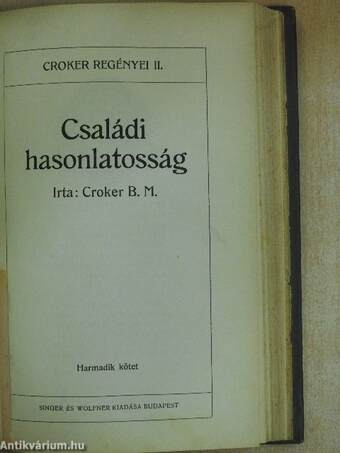 Családi hasonlatosság I-III.