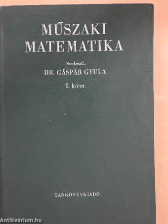 Műszaki matematika I.