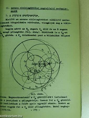 Mechanizmusok és gépek elmélete II.