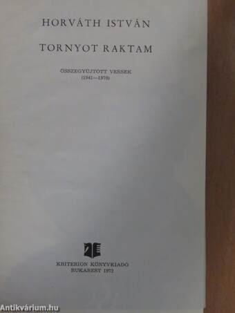 Tornyot raktam