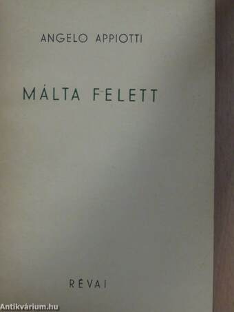 Málta felett (Tiltólistás kötet)