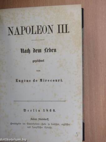 Napoleon III. (gótbetűs)