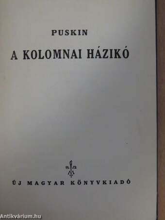 A kolomnai házikó