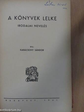 A könyvek lelke