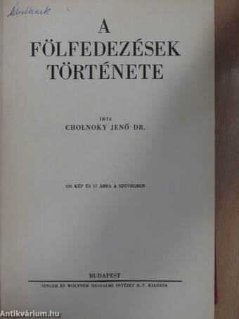 A fölfedezések története