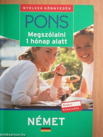 PONS Megszólalni 1 hónap alatt - Német - CD-vel