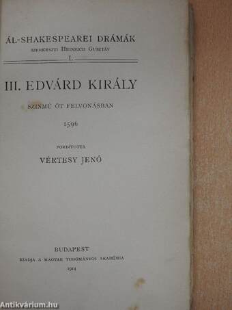 III. Edvárd király