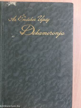 Az Érdekes Ujság Dekameronja V. (töredék)