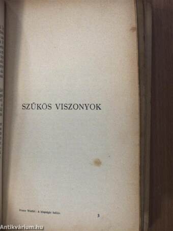 A kispolgár halála/Szűkös viszonyok/Elidegenedés