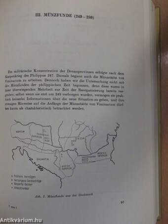 Der Geldumlauf der römischen Provinzen im Donaugebiet Mitte des 3. Jahrhunderts I-II.