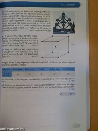 Érettségi mintafeladatsorok matematikából