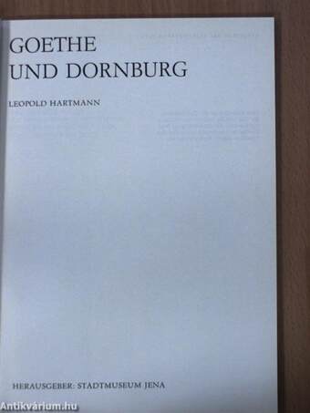 Goethe und Dornburg