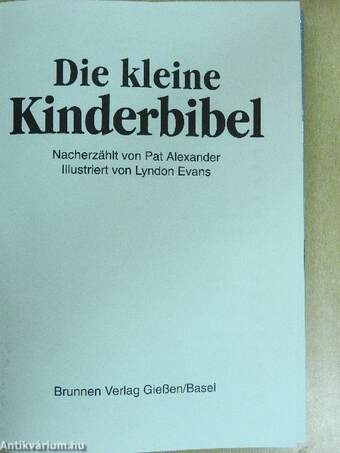 Die kleine Kinderbibel