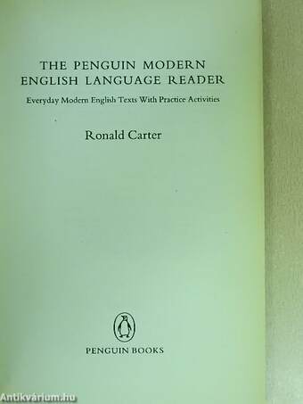 The Penguin Modern English Language Reader