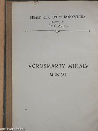 Vörösmarty Mihály munkái II.