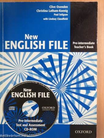 New English File - Pre-intermediate - Teacher's Book - CD-vel