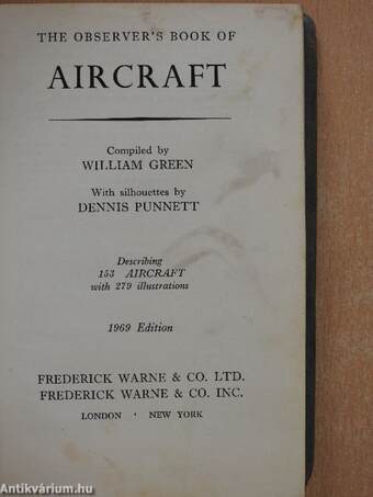 The observer's book of aircraft