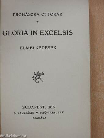 Gloria in Excelsis