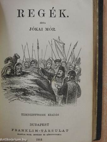 A serfőző/A nyomorék naplója/Fekete világ/Carinus/A nagyenyedi két fűzfa/Regék/A bűntárs/Nepan sziget/Az átkozott ház/Házasságok Desperátióból