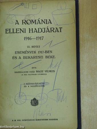 A Románia elleni hadjárat 1916-1917 III.