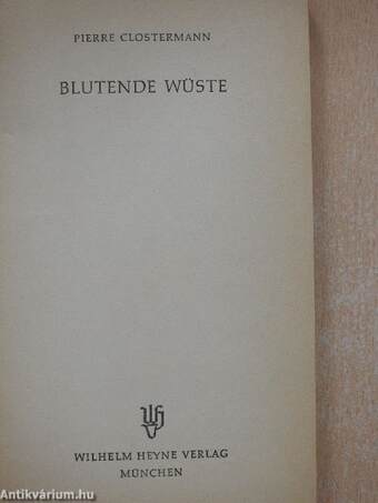 Blutende Wüste