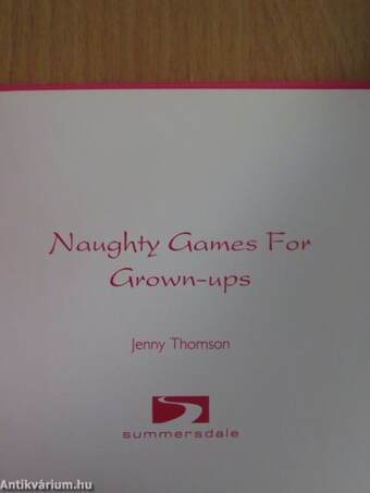 Naughty Games For Grown-ups