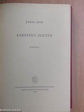 Kárpáthy Zoltán