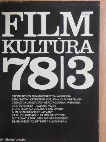 Filmkultúra 1978. május-június