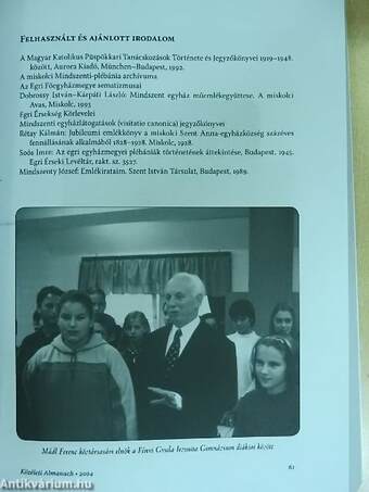 Miskolci Keresztény Közéleti Almanach 2004