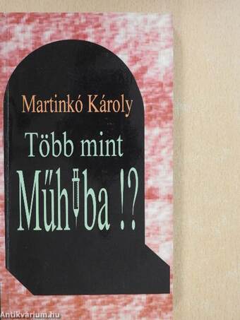 Több mint műhiba!? (dedikált példány)