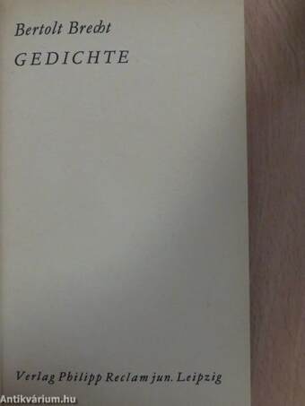 Gedichte