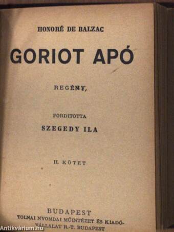 Goriot apó I-II./Rabszolgák és rabszolgatartók