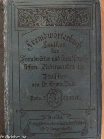 Fremdwörterbuch (gótbetűs)