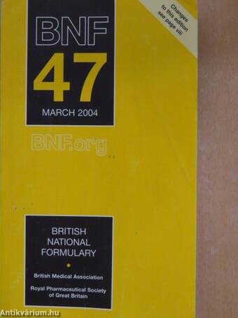 British National Formulary March 2004