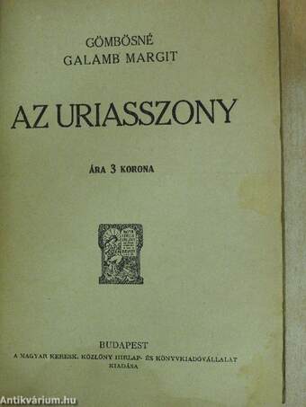 Az uriasszony