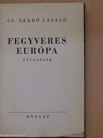 Fegyveres Európa