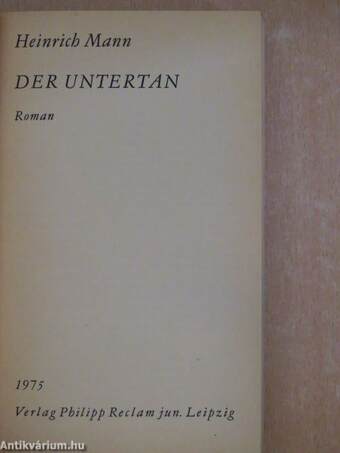 Der Untertan