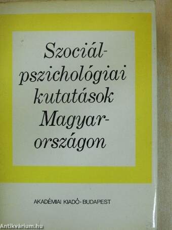 Szociálpszichológiai kutatások Magyarországon