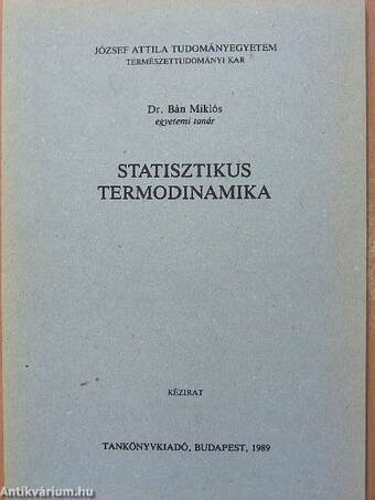 Statisztikus termodinamika