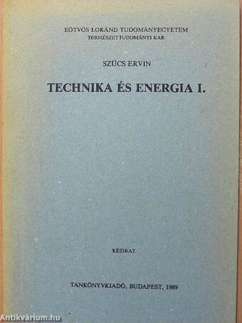 Technika és energia I.