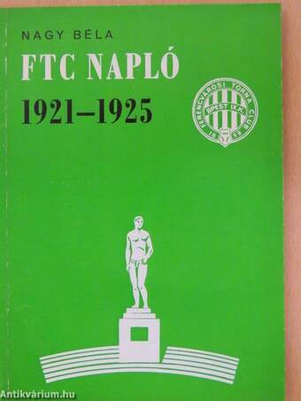 FTC Napló 1921-1925