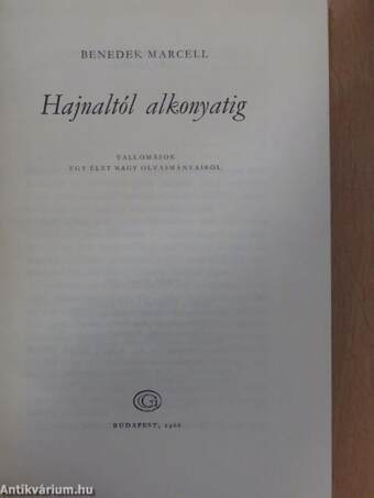 Hajnaltól alkonyatig