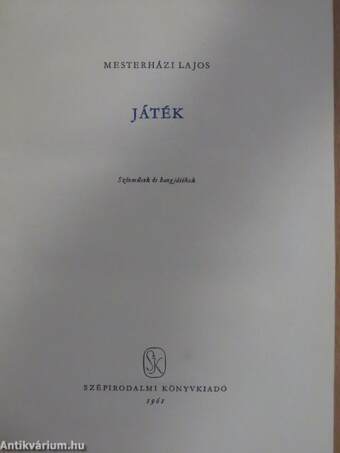 Játék